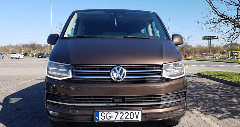 Volkswagen Multivan cena 148800 przebieg: 127500, rok produkcji 2015 z Gliwice małe 326